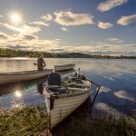 boats canoe clouds 831545 review
