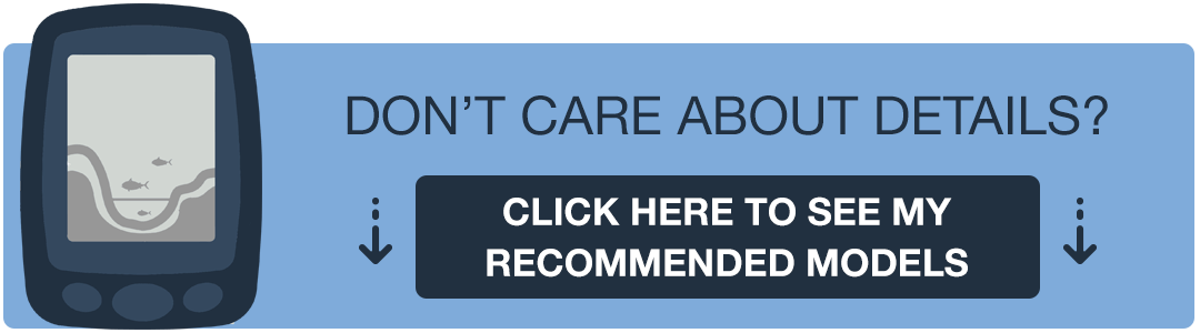 Recommended fish finder models