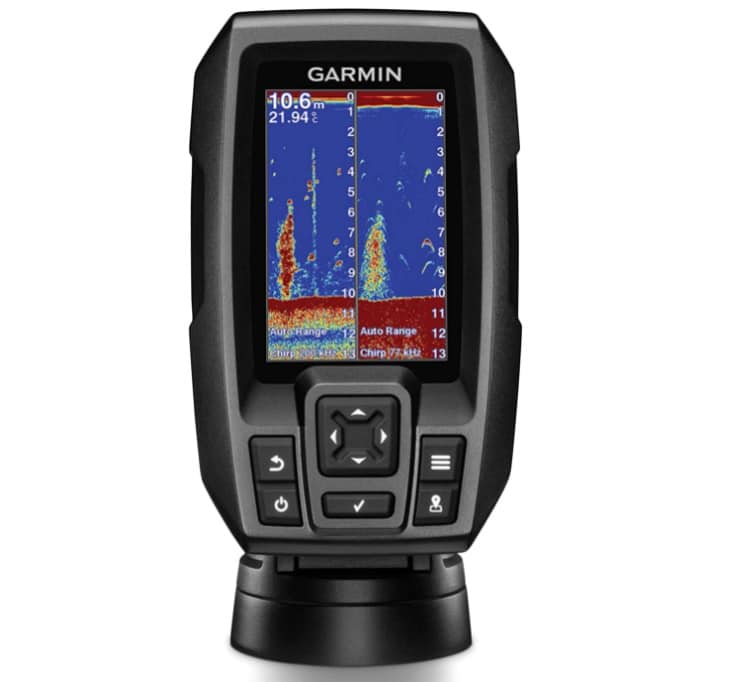 Garmin 010-01550-00 Striker 4 with Transducer, 3.5" GPS Fishfinder with Chirp Traditional Transducer